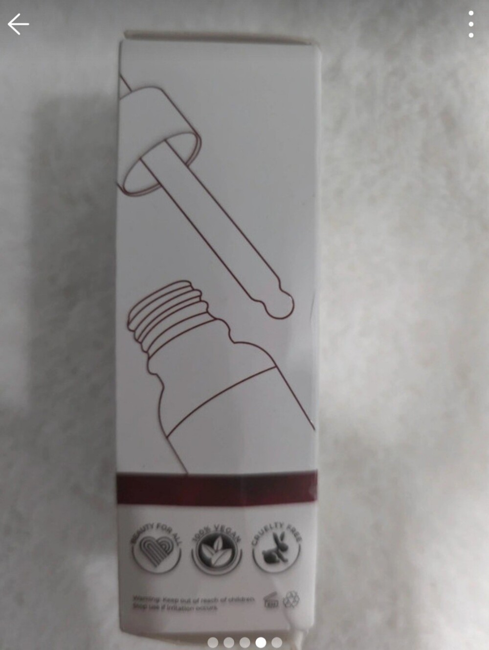 GODA The Sense of Seduction For Her - White and Burgundy Perfume - Picture 4 of 5
